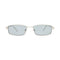 Bizarro / Silver & Smoke Tint Lens
